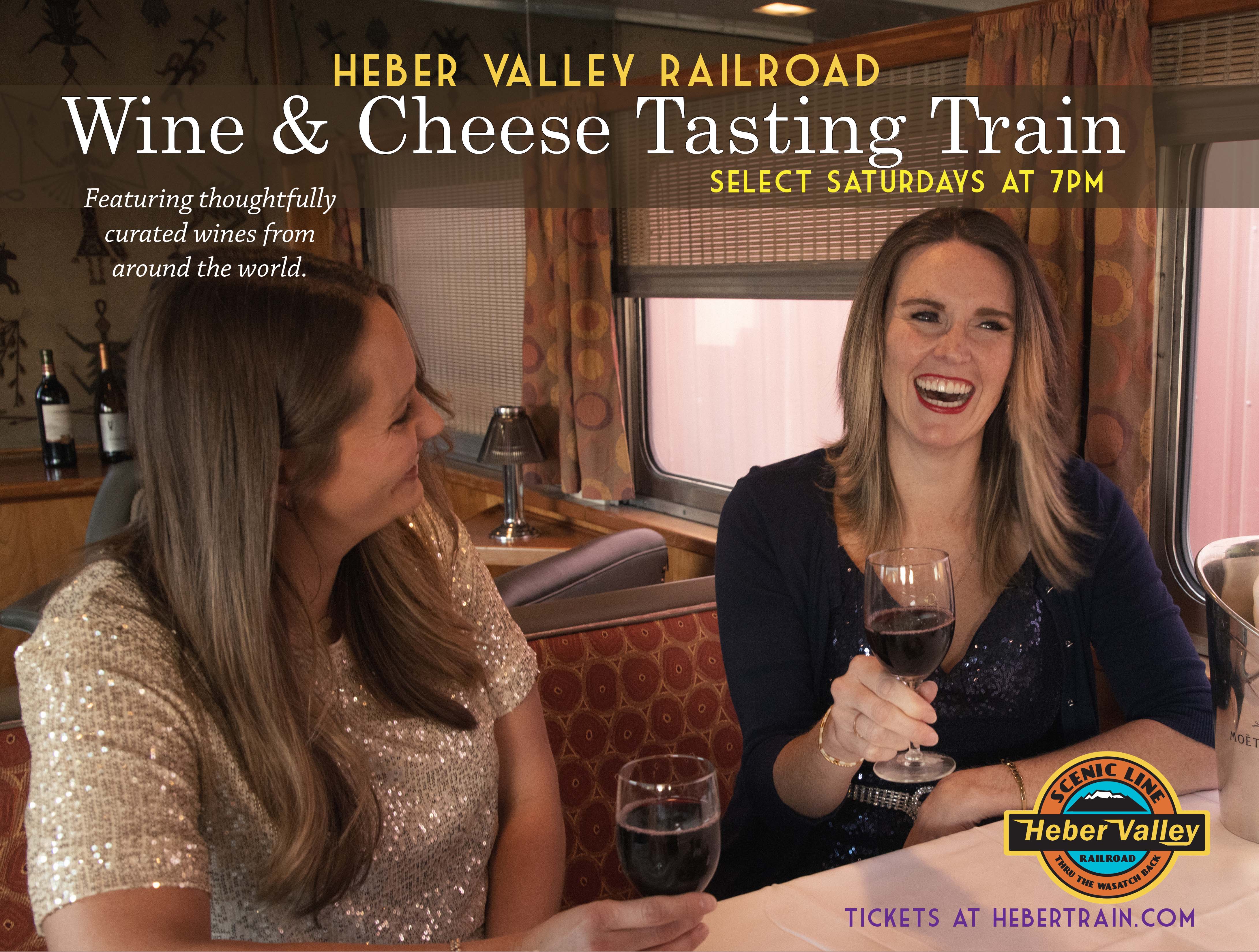 Wine & Cheese Tasting Train  header
